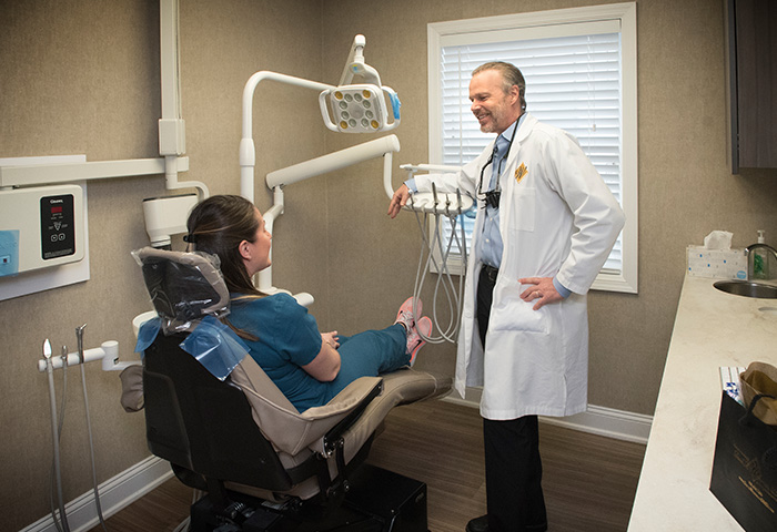 Westfield Dentist with patient