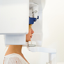 Woman receives 3D dental scans